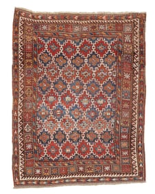 Quchan Kurd Rug, Persia, Late 19th C., 5'9'' x 7'3''