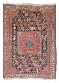 Gashgai Main Rug, Persia, Late 19th C., 7'2'' x 9'8''