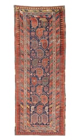 Kurd Rug, Transcaucasus, Late 19th C., 3'10'' x 9'10''