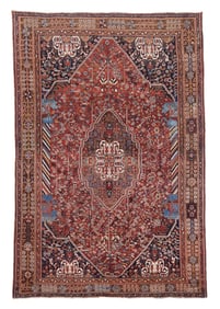 Gashgai Main Rug, Persia, Early 20th C., 5'4'' x 8'0''