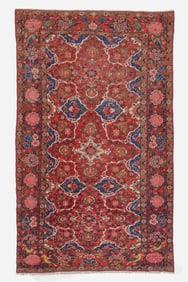 Fine Bakhtiari Rug, Persia, Ca. 1920, 4'7'' x 7'7''