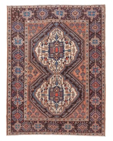 Shiraz Rug, Persia, Ca. 1930, 5'0'' x 6'7''
