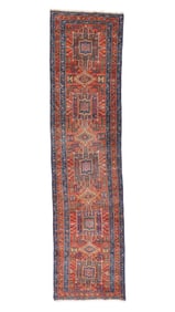 Heriz Rug, Persia, Ca. 1910, 2'10'' x 11'7''
