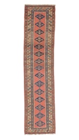 Northwest Persian Long Rug, Late 19th C., 3'2'' x 13'8''