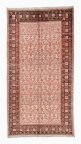 Khotan Rug, East Turkestan, Early 20th C., 6'1'' x 11'6''