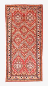Khotan Rug, East Turkestan, Early 20th C., 5'11'' x 12'1''