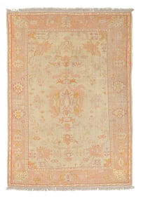 Oushak Rug, Turkey, Ca. 1900, 6'8'' x 9'4''
