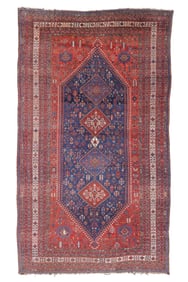 Mansion-Size Gashgai Rug, Persia, Ca. 1910, 11'8'' x 20'2''