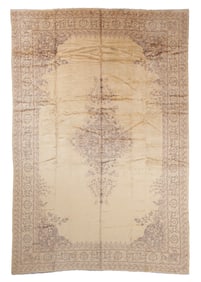 Mansion-Size Oushak Rug, Turkey, Early 20th C., 12'0'' x 17'7''