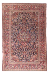 Kashan Rug, Persia, Ca. 1930's/40's, 4'4'' x 6'7''