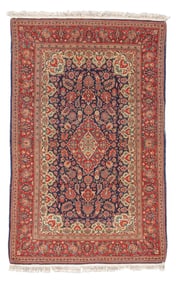 Kashan Rug, Persia, Ca. 1930's/40's, 4'2'' x 6'7''