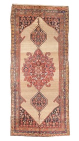 Camel Field Sarab Rug, Persia, Ca. 1900, 5'4'' x 11'11''