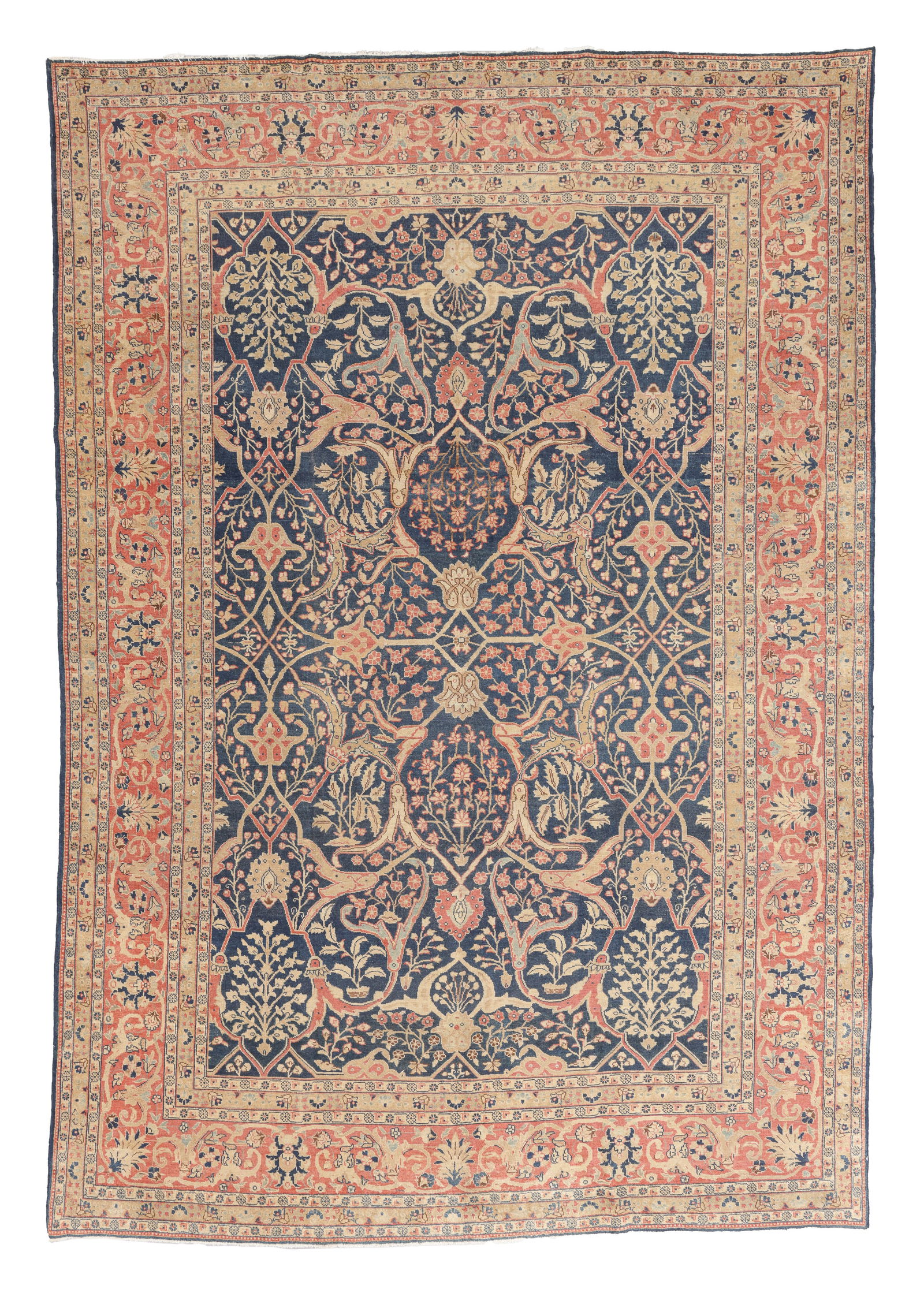 Tabriz Rug, Persia, Early 20th C., 8'2'' x 12'0'' (1 of 5)