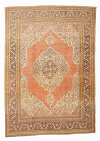 Tabriz Rug, Persia, Ca. 1900, 9'4'' x 12'11''