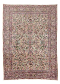Kerman Rug, Persia, Ca. 1930's/40's, 8'10'' x 12'1''