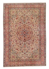 Tabriz Rug, Persia, Mid 20th C., 6'7'' x 9'10''