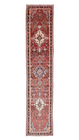 Hamadan Rug, Persia, Mid 20th C., 2'11'' x 13'7''