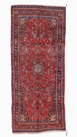 Bidjar Rug, Persia, Mid 20th C., 4'4'' x 9'10''