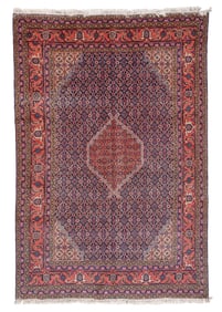 Mahi Tabriz Rug, Persia, Mid 20th C., 6'2'' x 9'2''