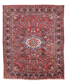 Lilihan Rug, Persia, Mid/Late 20th C., 11'2'' x 13'5''