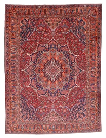 Bakhtiari Rug, Persia, Mid 20th C., 10'7'' x 14'2''