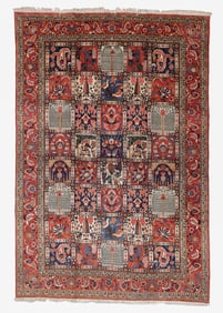 Bakhtiari Rug, Persia, Mid 20th C., 6'9'' x 10'2'