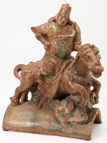 Chinese Equestrian Roof Tile