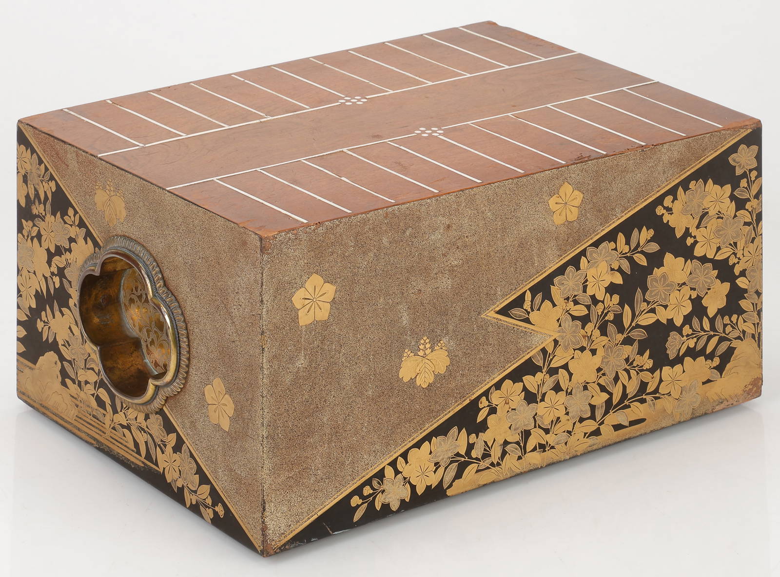 Antique Japanese Sugoroku Board Game, Meiji Period