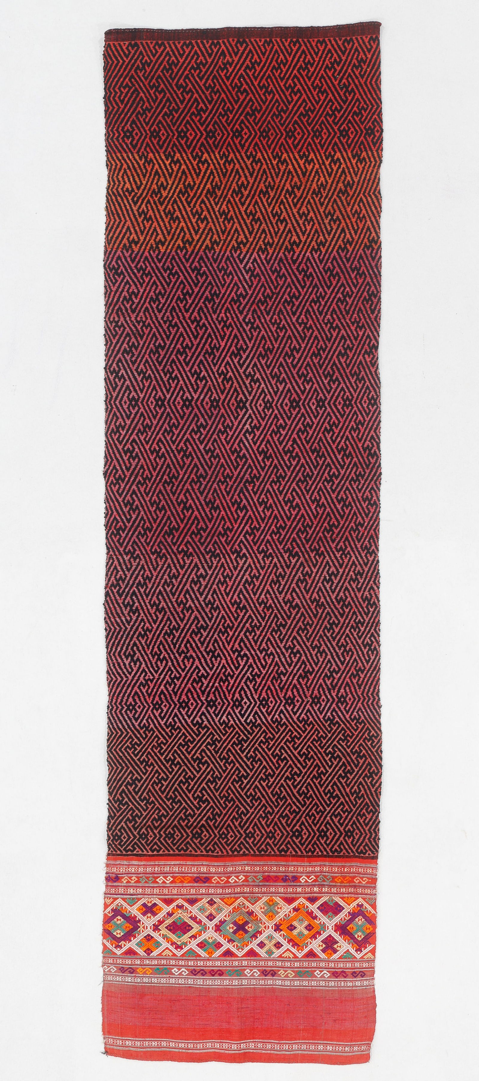Lao Silk Shoulder Cloth, Early/Mid 20th C. (1 of 3)