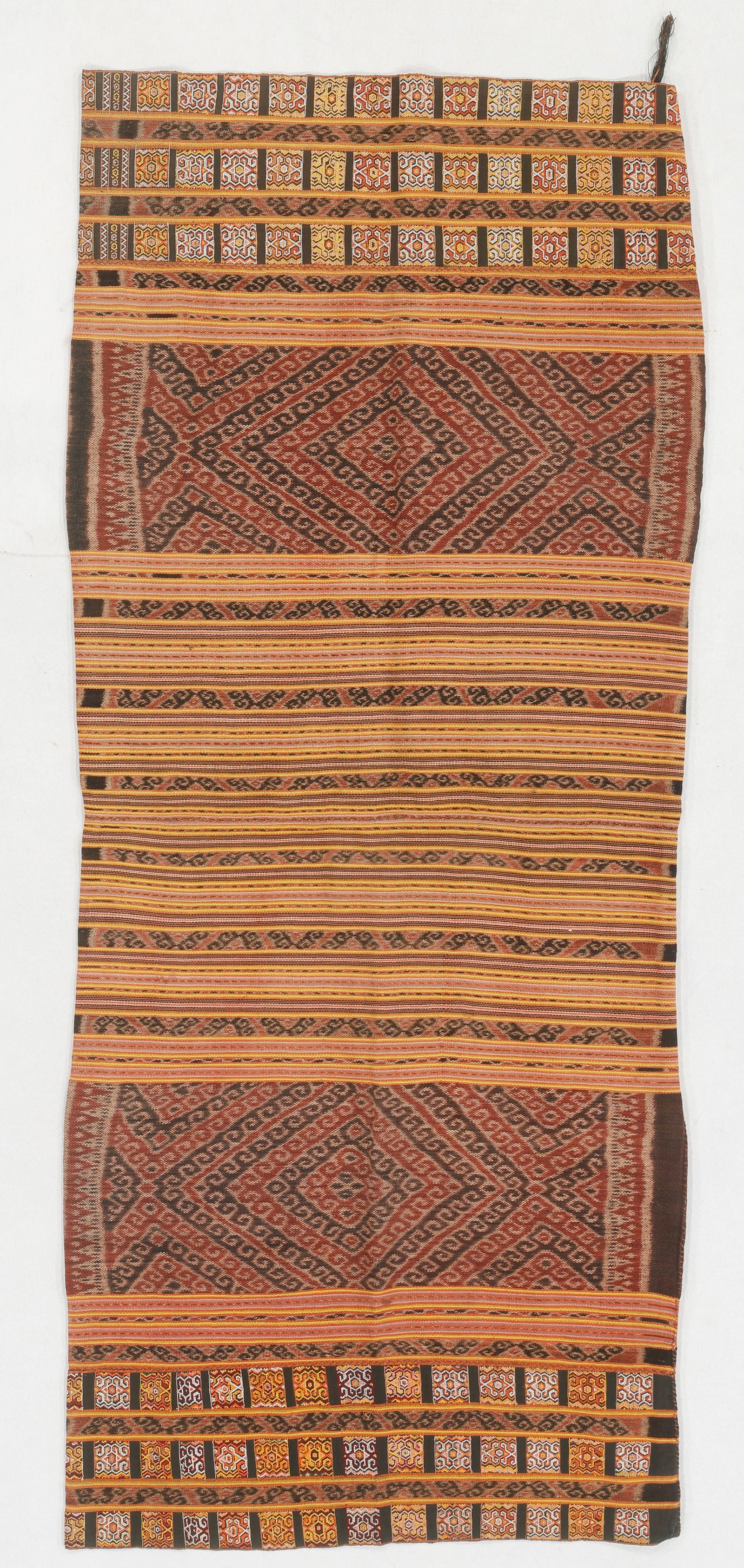 Atoni People Buna Ikat Sarong Tube Skirt, Beboki, Timor (1 of 3)