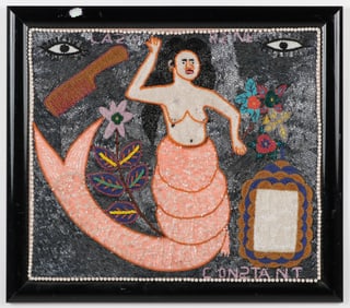 Myrlande Constant (Haitian/Haiti) La Sirene Drapeau