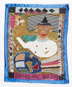 Drapo/Drapeau (Haitian/Haiti) La Sireine/La Baleine