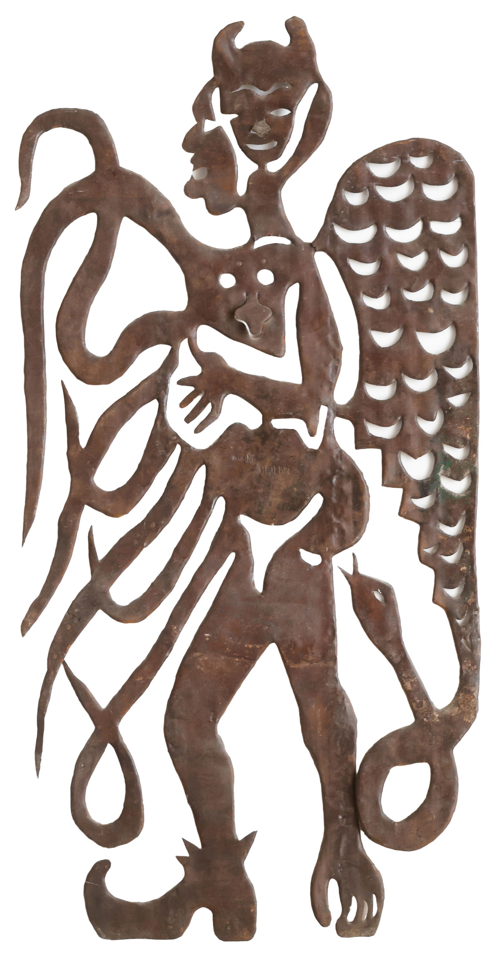 Murat Brierre (Haitian/Haiti) Winged Bossou, Circa 1990's (1 of 4)