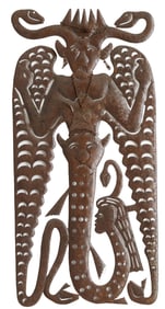 Serge Jolimeau (Haitian/Haiti) Agoue Loa, Circa 1990's