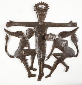 Gabriel Bien-Aime (Haitian/Haiti) Christ With Angels