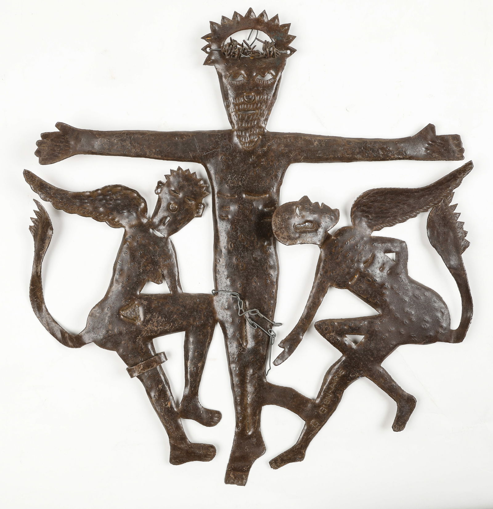 Gabriel Bien-Aime (Haitian/Haiti) Christ With Angels (1 of 3)