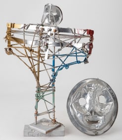Guyodo (Haitian/Haiti) 2 Sculptures, Atis Rezistans