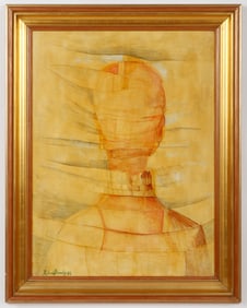 Roland Dorcely (Haitian/Haiti) Study in Yellow, 1982