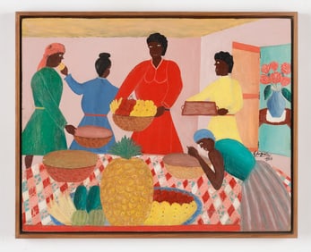 Toussaint Auguste (Haitian/Haiti) Oeuvre de la Table, 1949