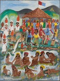 Hector Hyppolite (Haitian/Haiti) Purification Ceremony, 1948