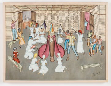 Rigaud Benoit (Haitian/Haiti) Ceremony of Assotor, 1985