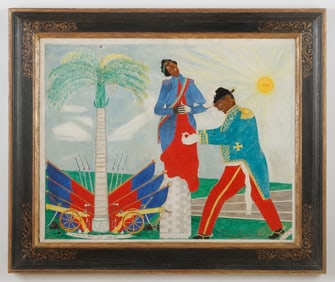 Seneque Obin (Haitian/Haiti) L'Union Fait La Force, 1954