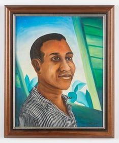 Wilson Bigaud (Haitian/Haiti) Self Portrait, 1956