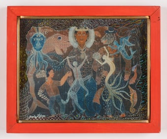 Frantz Zephirin (Haitian/Haiti) Union of Indian and African Gods