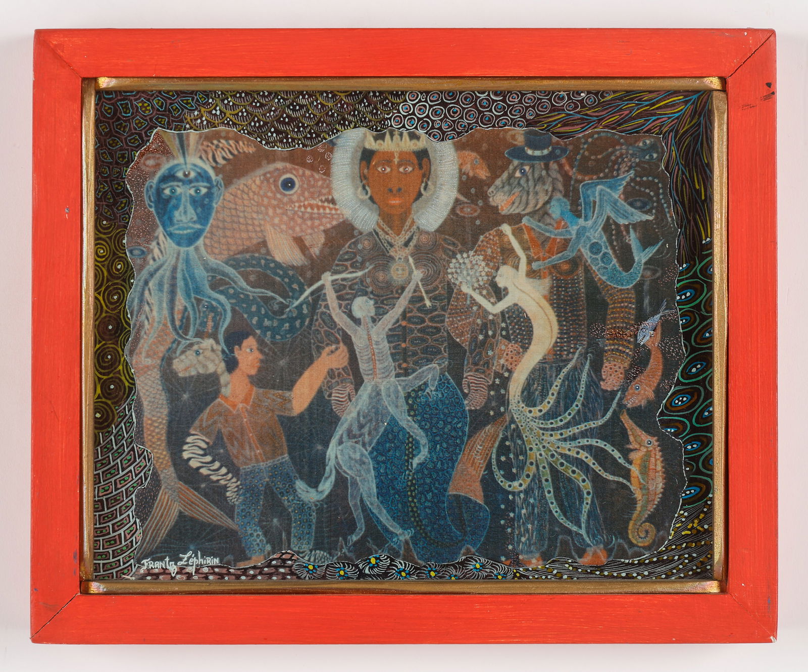 Frantz Zephirin (Haitian/Haiti) Union of Indian and African Gods (1 of 3)