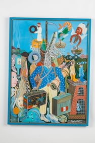 Frantz Zephirin (Haitian/Haiti) Bourique Chaje, Dated 1992