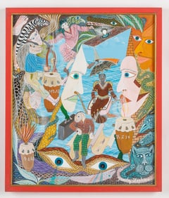 Frantz Zephirin (Haitian/Haiti) Le Pouvoir Absolu, Circa 1988