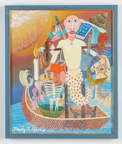 Frantz Zephirin (Haitian/Haiti) Sacrifice au Soleil, Circa 1986
