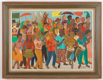 Salnave Philippe-Auguste (Haitian/Haiti) Mardi Gras, 1960's