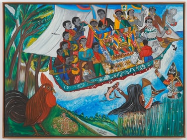 Andre Pierre (Haitian/Haiti) Immamou/Agoue, Circa 1960